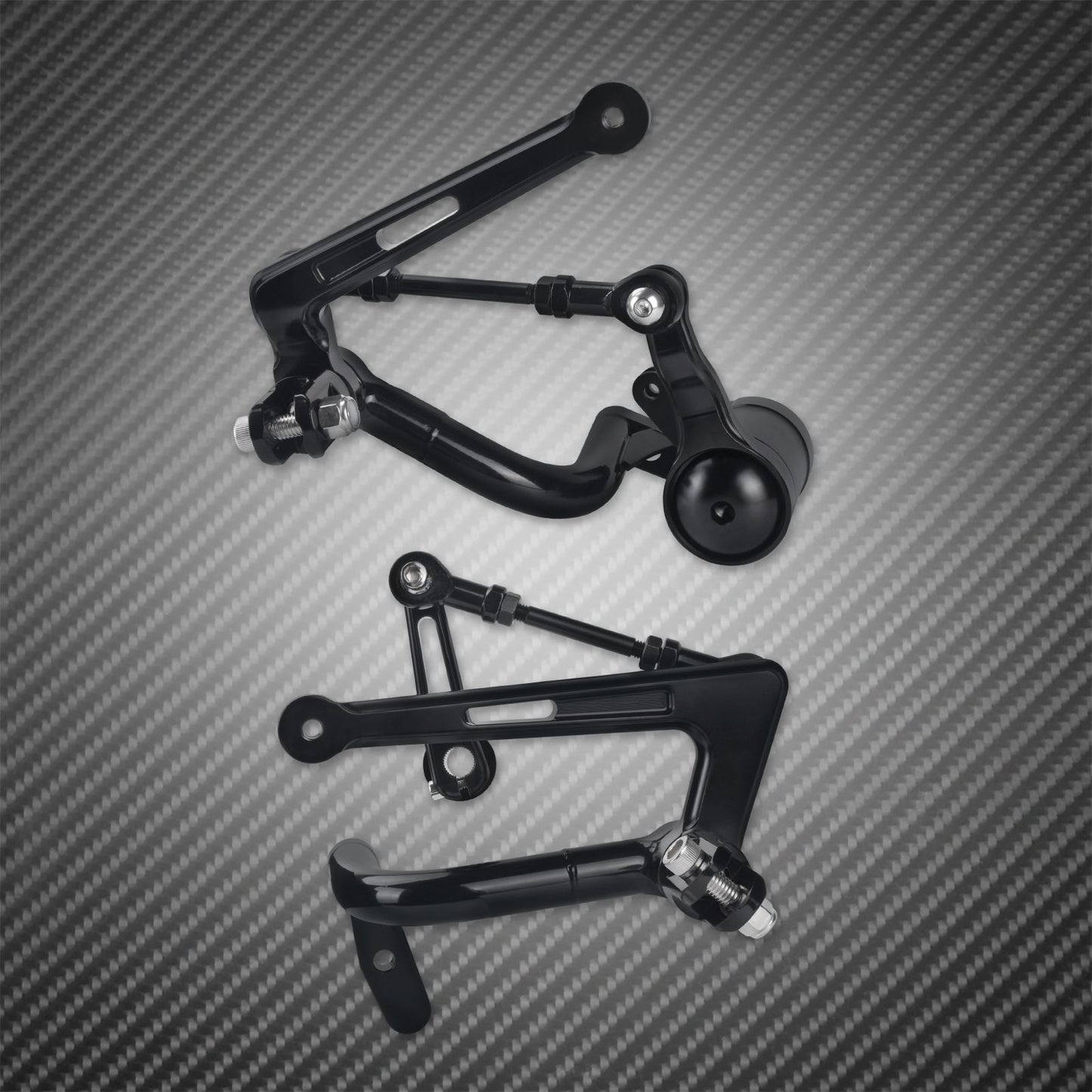 Kit de Controle Central para Motocicleta, Conjunto de Alavancas de Câmbio e Freio para Harley Touring Road King Electra Street Glide FLH 2009-2025