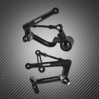 Kit de Controle Central para Motocicleta, Conjunto de Alavancas de Câmbio e Freio para Harley Touring Road King Electra Street Glide FLH 2009-2025