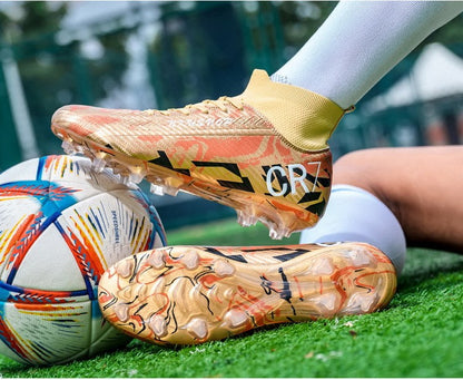 Man Football Shoes Professional Society Soccer Cleats Soccer Boots Non-slip Training Sneaker Artificial Quality Grass Footwear