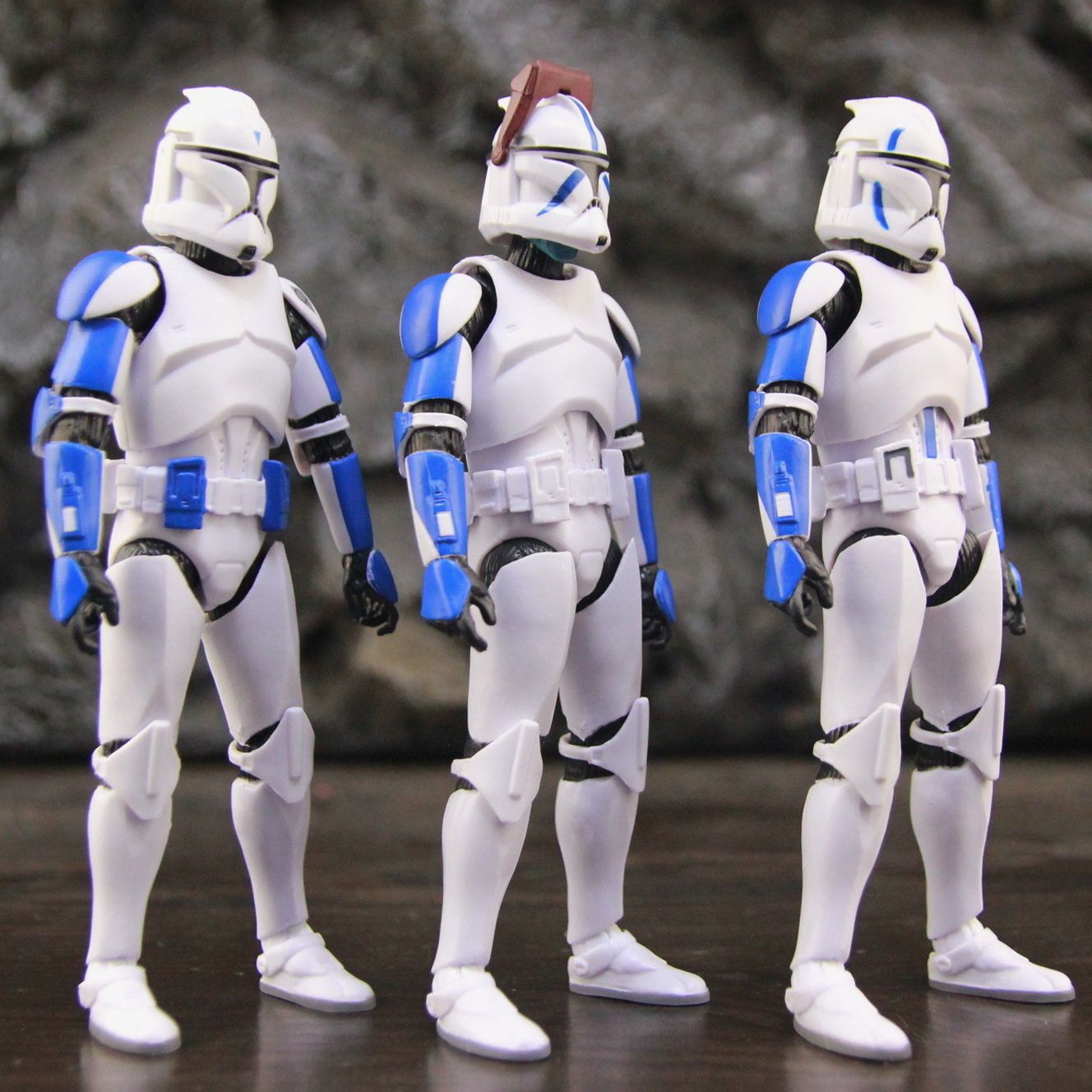 Star Wars 501st Legion ARF ARC Trooper Jesse Hardcase Commander Bane Denal Tup Dogma Boneco de Ação 6" Fase 2 Rex Team Clone Brinquedo
