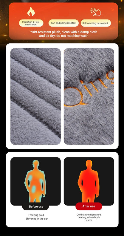 Car Seat Heating 12V Car Seat Cushion Heated Car Seats Protective Cover Winter Seat Heater