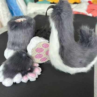 In Stock Fursuits Head Cheap Animal Head Costume Cat Furry Head Kemono Cute Dog Head Costume Role-Playing Costume