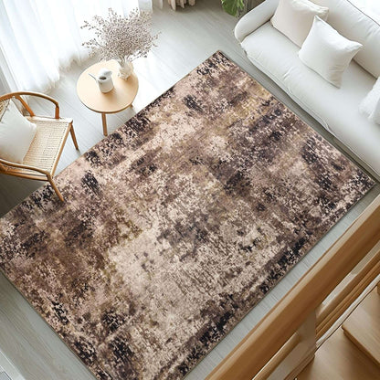 Living Room Area Rugs Soft Large Modern Abstract Area Rug,  Boho Vintage Machine Washable Non Slip Carpet , Low Pile Rugs