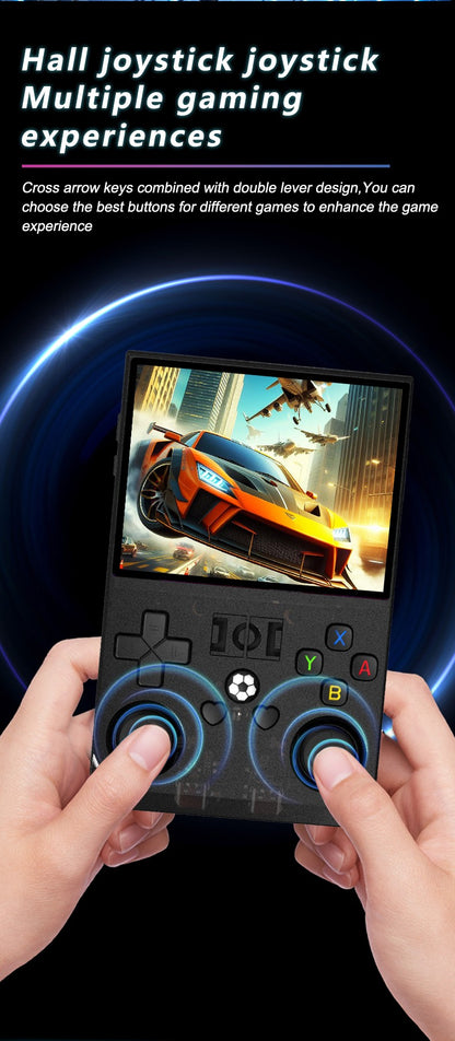 Open Source R36PRO 30000+Games Retro Handheld Video Game Console 3.5 Inch IPS Screen RK3326 Chip Portable Pocket Video Player