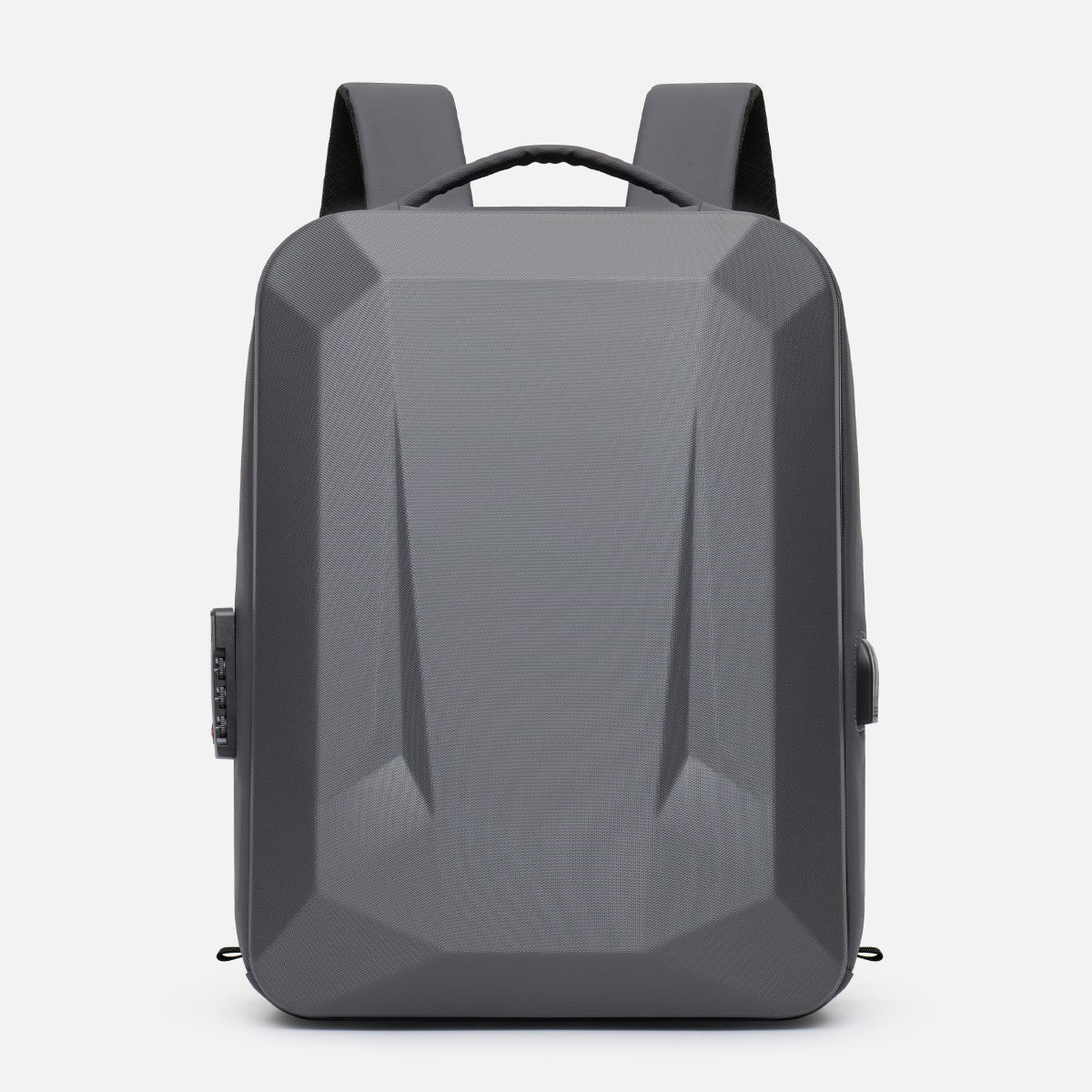 Men's Expandable Computer Backpack Large Capacity Business Travel Trip Luggage Bag E-Sports Game Hard Shell Backpack