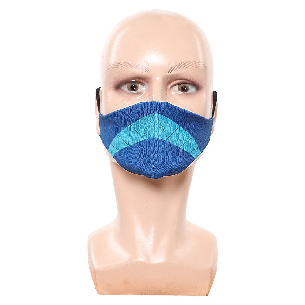 Alastor Mask Cosplay Fantasy Face Mouth Prop 2025 TV Hell Inn Costume Disguise Halloween Adult Women Men Roleplay Party Gifts