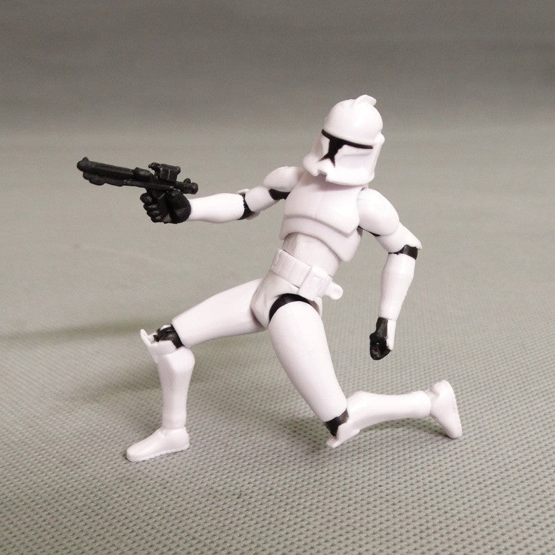 Star Wars Black Warrior Bai Bing Invisible Clone Trooper Display de boneco articulado 1/8 escala 3,75