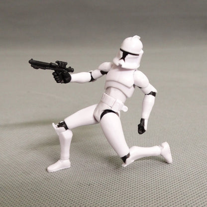 Star Wars Black Warrior Bai Bing Invisible Clone Trooper Display de boneco articulado 1/8 escala 3,75