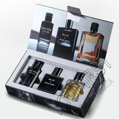 High Quality Men Perfume Hombre 90ml Gift Box 3pcs Set Colognes Scent Fascination Man Perfumes Masculinos Lasting Parfum Heren