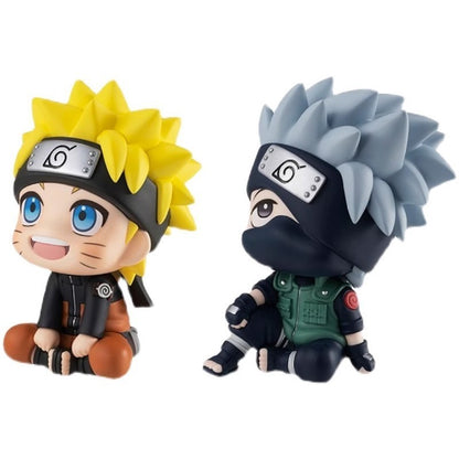 Bonecos populares do anime Naruto, figuras de ação Kakashi, modelos versão Q fofos Sasuke Itachi, acessórios para decoração de carros, brinquedos