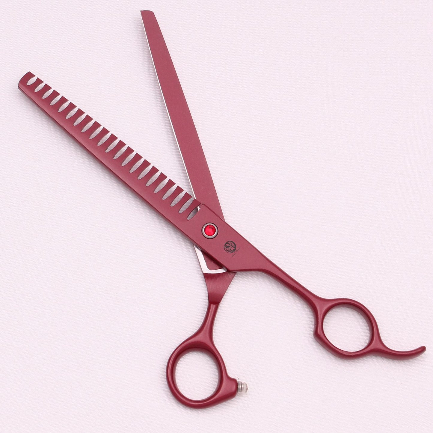 Tesoura Profissional para Tosa de Animais de Estimação de 7,5'' Tesoura de Desbaste em Espinha de Peixe Pinça Hemostática Conjunto Japão 440C Para Cães e Gatos Z3088