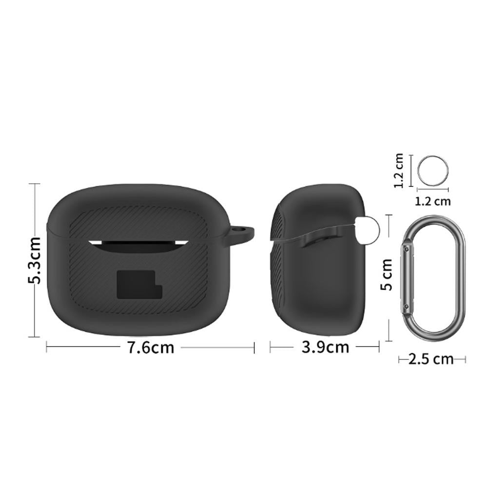Capa Protetora de Silicone para JBL Tune Buds 2, à Prova D'água e Suor, Anti Queda e à Prova de Choque 360°, Acessório