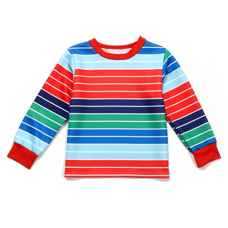 Unisex Chucky Scary Halloween Role Play Costume with Printed Alphabet Bib Pants Gift Scar Sticker Gift Holiday Party Dress Up