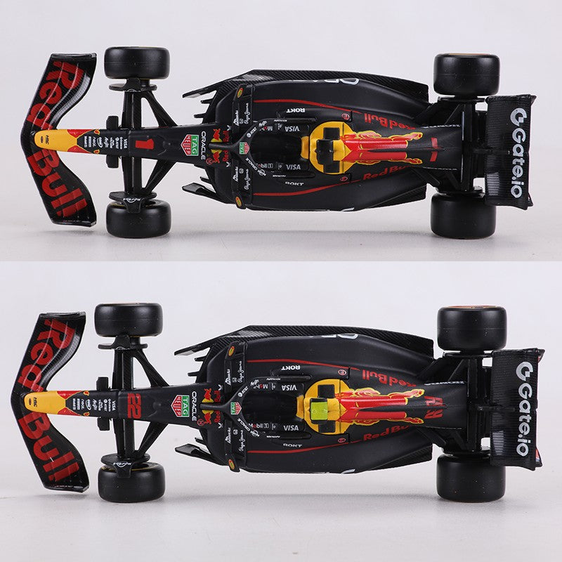 Burago 1:43 RB21 Red Bull Estação do Bahrein Nº1/Nº22 Carro de Corrida F1 Modelo de Liga