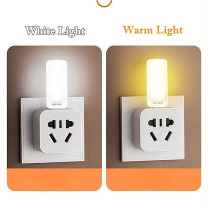 10LEDs USB Touch Dimming Night Light 5V Portable 3000K/6500K Bulb for Bedroom Study PC Laptop Mobile Power Bank Plug in Lighting