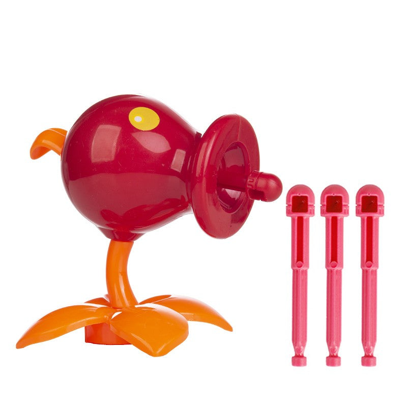 Plantas vs Zumbis Boneco Anime Obstáculo Zumbi Pirata Disparervilha Borracha Dura Borracha Macia Figura de Ação Modelo Jogo de Batalha Presente