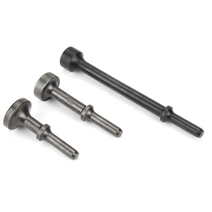 1pç Kit Bits para Martelo Pneumático de Alisamento Pontas Estendidas Ferramenta de Impacto Aço Cromo-Molibdênio