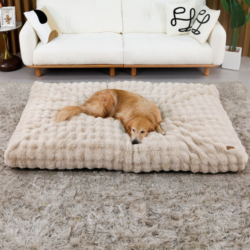 Cama para Cães Ultra Macia Almofada Macia para Pets Cama para Cães Grandes Colchão para Filhotes Tapete Lavável