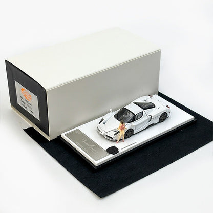 Rei Modelo 1:64 Edição Enzo Figura Simulação Liga Abre-Tampa Miniatura Die-Cast Carro Modelo Personalizado Brinquedos Presente Ornamento Colecionável