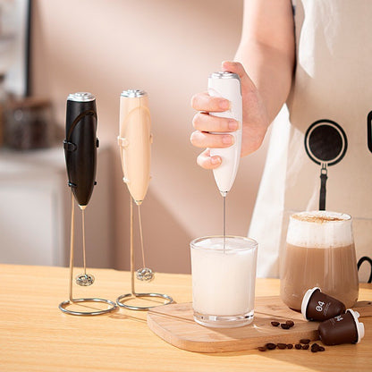 Espumador de leite a bateria, cafeteira, batedor elétrico de alta velocidade 14000 rpm, misturador de geleias, liquidificador doméstico de cozinha