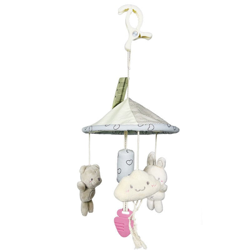 Chocalhos de Bebê Sensoriais Pendurados Brinquedo de Aprendizagem Bichos de Pelúcia Macios Chocalho de Bebê Recém-nascido Brinquedos de Carrinho Multifuncionais Presentes para 0-24 Meses