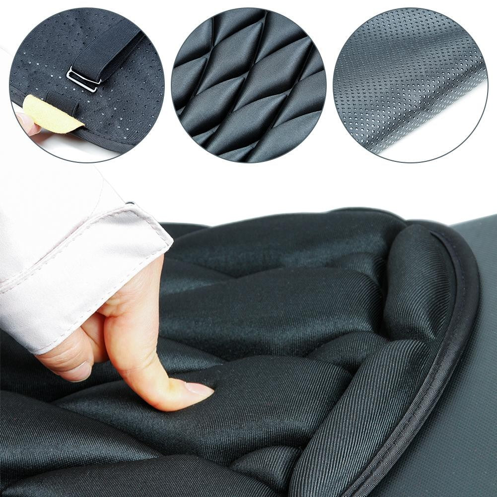 Almofada de Assento de Moto Proteção Solar Isolamento Térmico Respirável EVA Impermeável Amortecimento Capa de Almofada de Assento Universal