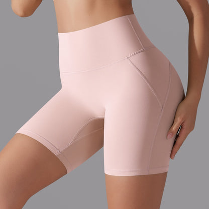 Yoga Shorts Women Fitness Shorts Running Cycling Shorts Breathable Sports Leggings High Waist Summer Workout Gym Shorts