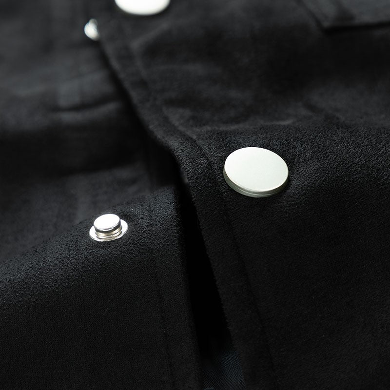 Leather Jacket Men Suede Coats Pocket Windbreaker Oversized 6XL 7XL 8XL Plus Size Street Moto Autumn Brand Waterproof Softshell