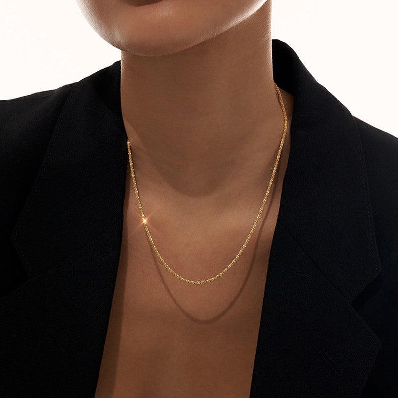 Colares com Pingente em Forma de Coração e Asas de Anjo Cor Prata Zircônia Cúbica 5A Estilo Minimalista Corrente na Clavícula Joias Femininas e para Meninas