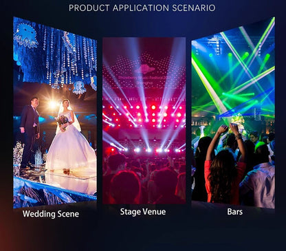 3w*60 led rgb 3 in 1 par light dmx 512 sound control dj party lights wedding disco lights ballroom club projection stage lamp