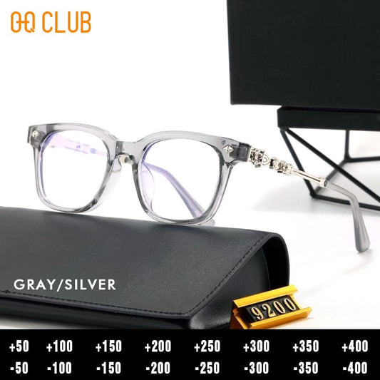 O-Q CLUB Reading Glasses for Men Optical Lenses With Medical Recipe Womens Sunglasses Women Women's Eyeglass Frame Shades Female