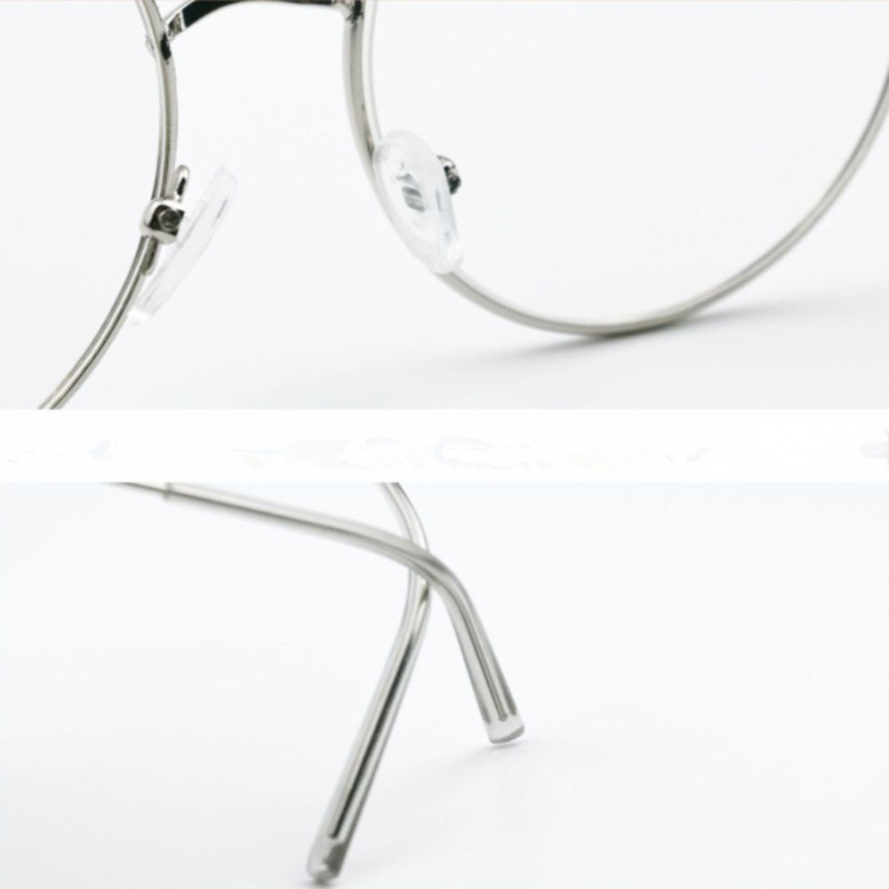 Anime DAN DA DAN Ken Takakura Okarun Cosplay Glasses Unisex Alloy Eyewear Round Eyeglasses Jewelry Accessories Prop