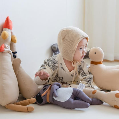 Instagram Baby Giraffe Doll Canvas Toy Doll Children's Baby Comfort Doll Comfort Pillow PP Cotton