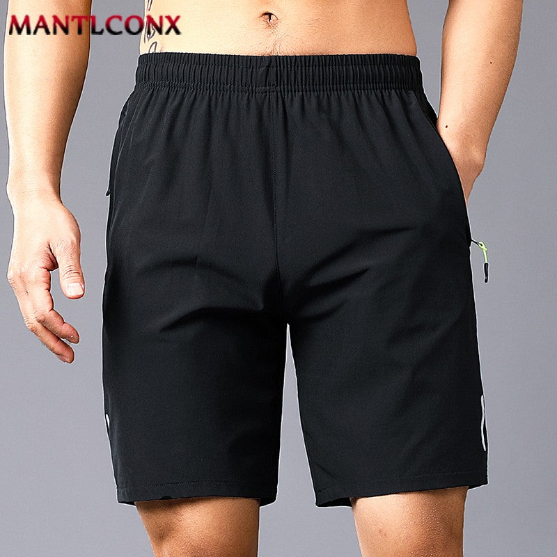 Summer Thin Jogging Men's Shorts Quick Dry Shorts Men's Fitness Sports Short Pants Loose Breathable Board Shorts Male XL-XXXL
