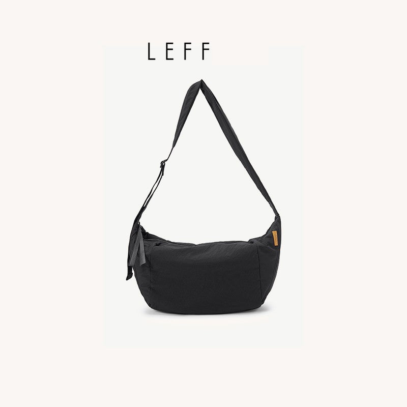 LEFF Simple Women's Crossbody Bag 2025 New Travel Casual Bag Outdoor Waterproof High Quality Shoulder Bag Uinsex Solid Colored