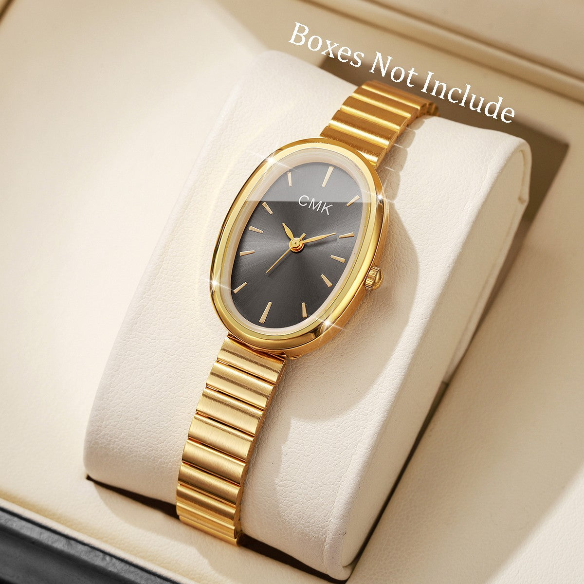 Fashion Oval Dial Women Watches Ultra-thin Strap Analog Quartz Wristwatch Girls Clock Reloj Mujer?Without Box?
