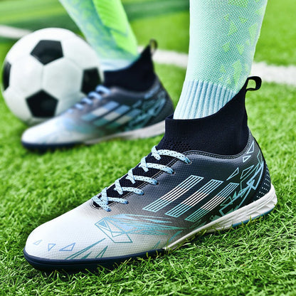 Professional Men Soccer Boots Outdoor Lawn Training Sneakers Cleats Men's Soccer Boots TF/FG Youth Soccer Field Futsal Sneakers