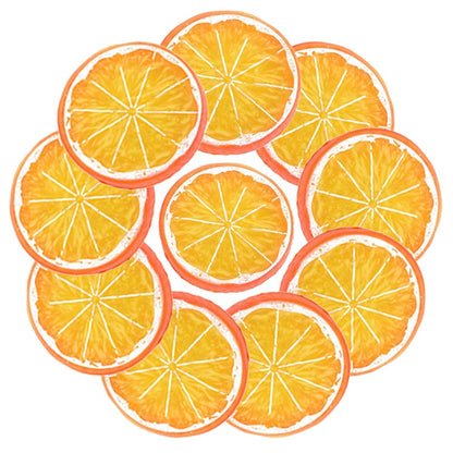 10PC Artificial Lemon Slices Blocks Simulation Lemon Slice Fake Lemon Block-Double Side Fake Fruit Model for Party Wedding Decor
