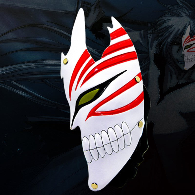 Mask Cosplay Prop, Hollow Mask, Halloween Party Costume, Thick Resin Material, H