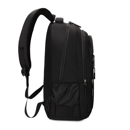 Mochila masculina - grande capacidade, alças ajustáveis, múltiplos compartimentos, adequada para escola, viagens e trabalho, casual