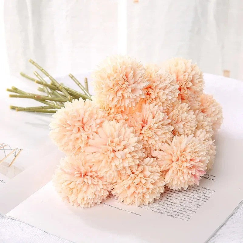 3/5Pcs Dandelion Flower Bouquet Valentine's Day Party Birthday Room Decoration New Year's Gift Supplies Hyacinth Wedding Decor