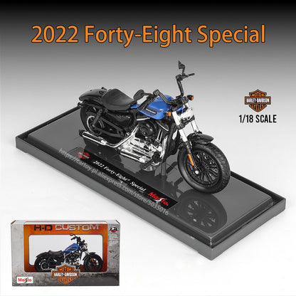 Maisto 1:18 Harley-Davidson Motocicleta 2021 Pan America 1250 Liga Motocicleta Modelo Brinquedo Coleção de Carros