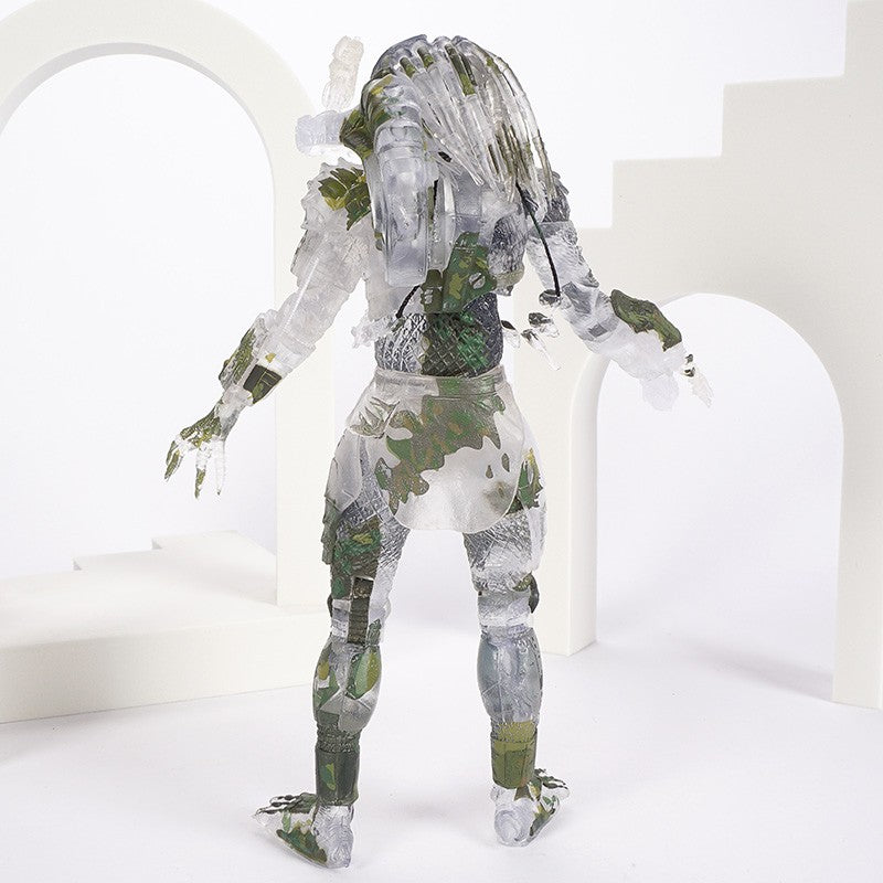 Filme Clássico NECA Ultimate Series Predador 7" Caçador da Selva vs Ovos Alienígenas PVC Boneco Articulado Colecionável