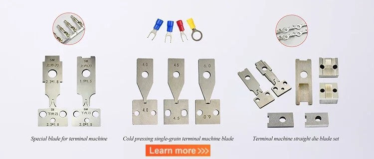 Zten 1.5T 2T Automatic Flat Cable Electric Crimper Tool Low Noise Wire Terminals Crimping Machine Multiple Connectors Support