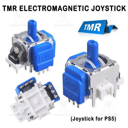TMR Electromagnetic Joystick for PS5 Controller Thumbstick No-Drift Upgrade Replacement Kit Gamepad 3D Analog Sensor Accessories
