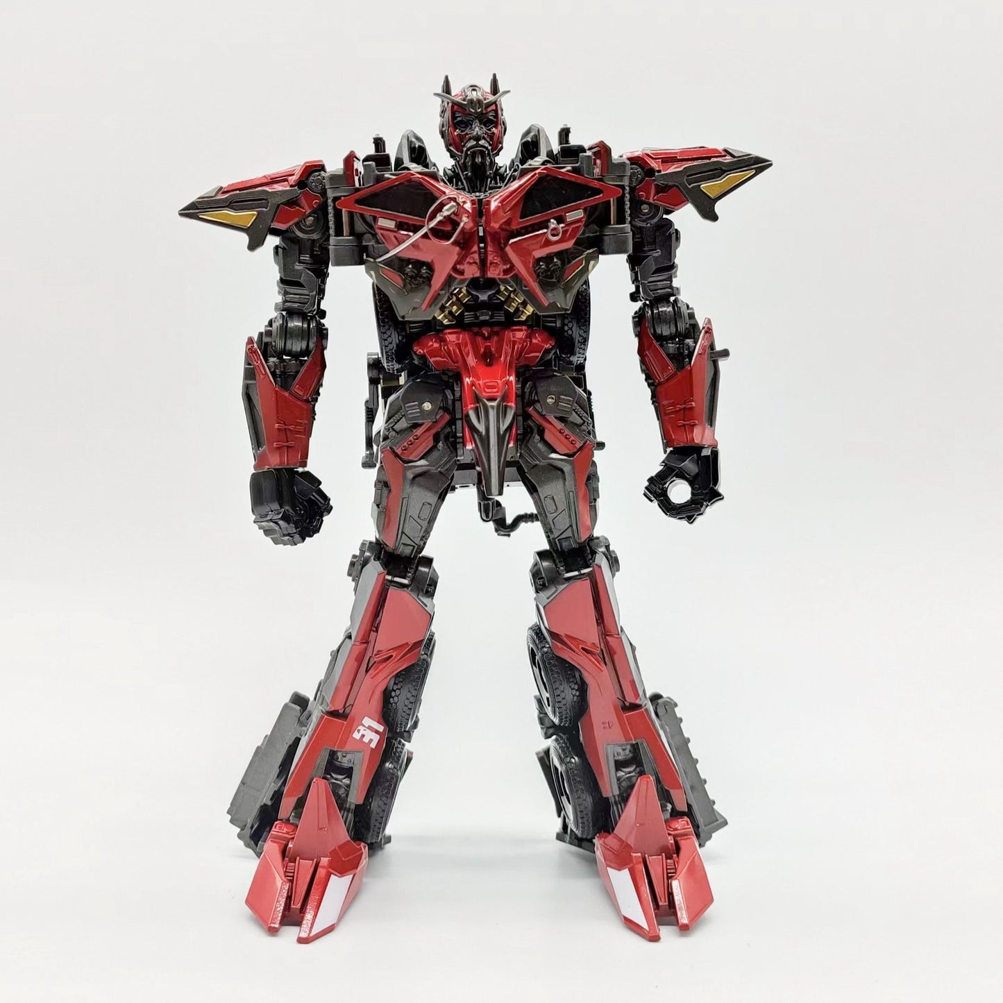 Baiwei Shockwave TW1028 Transformation Toys Sentinel Prime TW1024 Modelo Ironhide TW1026 Robô Bumblebee TW1025 Boneco TW1030