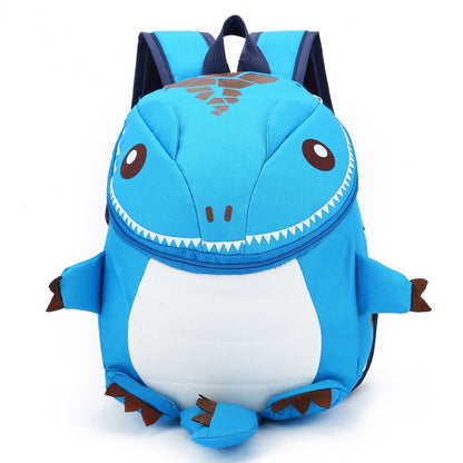 Nova Mochila Escolar Infantil de Dinossauro em Desenho Animado, para Meninas do Jardim de Infância, em Tecido Oxford, Mochila Escolar para Meninos à Prova d'Água, Mochila de Viagem com Animais