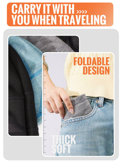 WRELS Warm Beanie Knitted Skull Cap Fashion Winter Hat Thermal Fleece Lined Sports Hat Windproof Sweat Absorbing Sports Hat