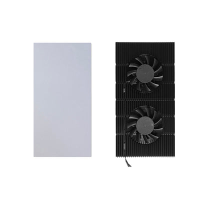 Aluminum GPU Backplane Radiator For RTX 3090 3080 3070 Series Graphics Card Backplate Memory VRAM Heatsink Cooling Fan PWM Cool