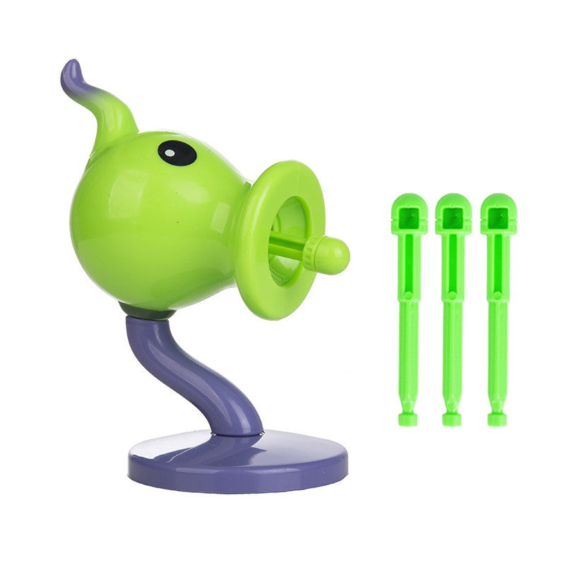 Plantas vs Zumbis Anime Bonecos de Ação Disparervilha Obstáculo Zumbi Pirata Figura de Ação Modelo de Cola Dura Jogo de Batalha Presente Infantil